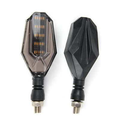 China Universal ABS+LED Motorcycle LED Turn Signal Light Turn Signal Light Lamp Pit Turn Signal Switch Indicator Lamp for sale