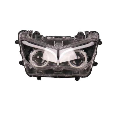 China Yongxin Motorcycle 85 New Models Modified Headlights Color Led Headlights Motorcycle Lamp For Nmax 2020 155 Other for sale