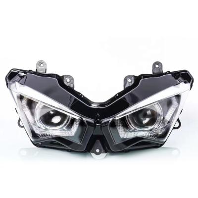 China Wholesale New 2022 Headlamp Motorcycle Lighting System Headlight For Kawasaki ZX25R Motol Building Equipment for sale