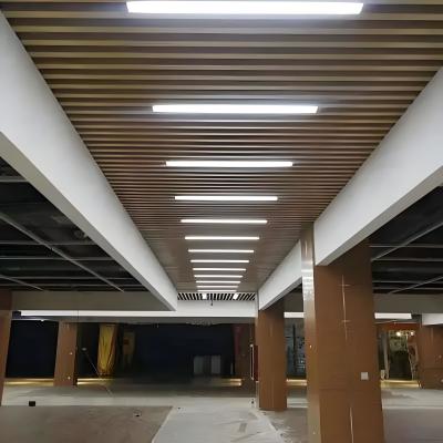 China Aluminium Acoustic Ceiling Panel Hanging U Shaped Stretch Ceiling Design for sale