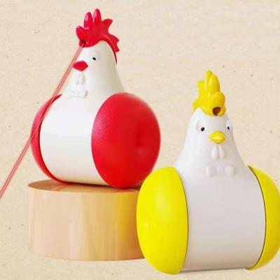 China Sustainable Weight Balance Self Infrared Pet Toy Chicken Pet Interactive Toys for sale