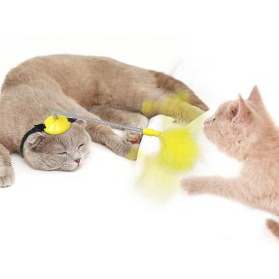 China Stocked Cat Self Elation Stick Toy for sale