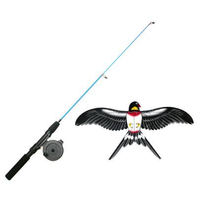 China Plastic Plastic Fishing Rod Kite For Kids for sale