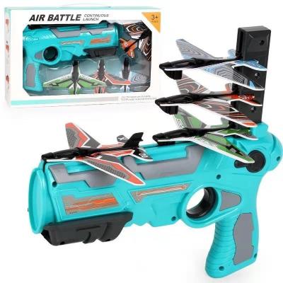 China Hot Selling Continuous Foam Plane Air Battle Launch Type Toys For Children Hgil for sale