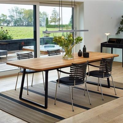 China (Height) adjustable dining room furniture table set 6seater for sale