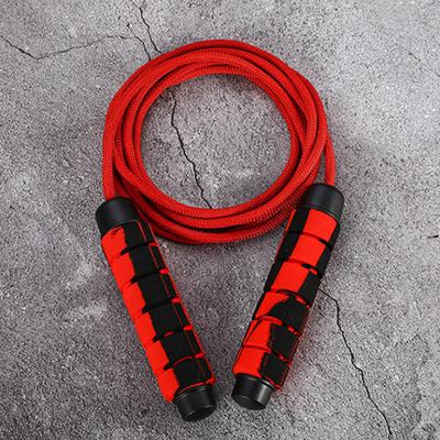 China Durable Adjustable Weight Bearing Cotton Ropes Adult Training Jump Rope for sale