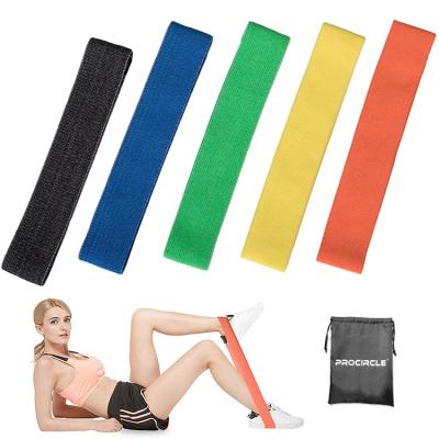 China Polyester Fabrics Fitness Polyester Fabrics Running Resistance Band Pull Up Aid Band Set for sale