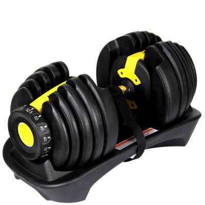 China Hot Selling Adjustable Home Use Dumbbell Set 24KG Gym Dumbbell Set for sale