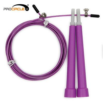 China Durable ProCircle Gear Training PVC Handle Plastic Jump Rope Kids for sale