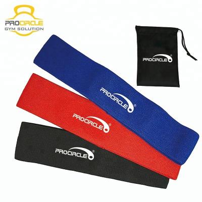 China Cotton+Rubber Yarn Soft Non Slip Squats Mobility Hip Circle Resistance Band for sale