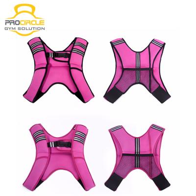 China Portable Adjustable Weighted Compression Vest Training for sale