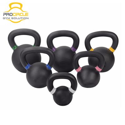 China New design; Durable Fitness Competition Rubber Coated Power Training Kettlebell for sale