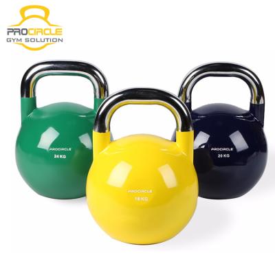 China Competition Kettlebell Vinyl Coated Kettlebell Weight Sets Weight Available For 5, 10, 15, 20, 25, 30 lbs Choose for sale