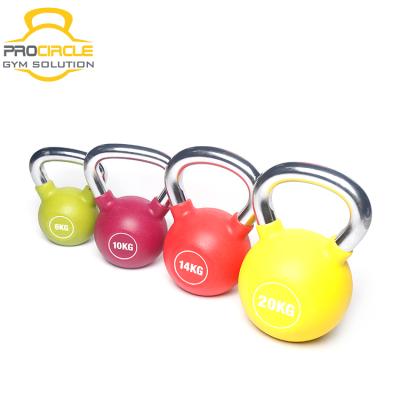 China Wholesale China Pink Heavy Weight Kettlebell Iron Portable Fitness Kettlebell for sale