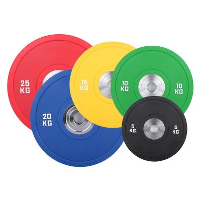 China High Quality Free Weight Training Competition Rubber Bumper Plates for sale