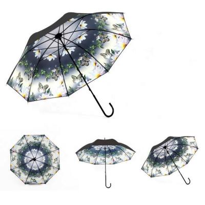 China Contemporary Fashion Design Promotional Straight Umbrella for sale