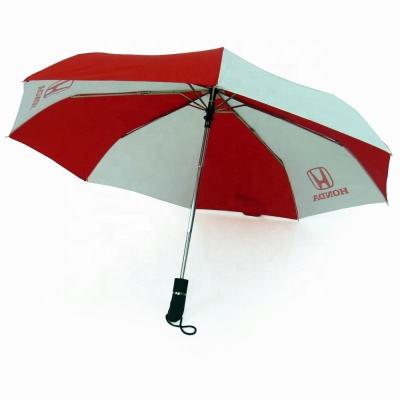 China Contemporary Company In China Buy 23 Inch Happy Fashion Custom Print Automatic Open 2 Tone Foldable Rain Umbrella for sale