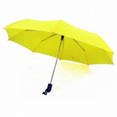 China Contemporary Best 110cm Automatically Opened Yellow Color Auto- Open And Close Umbrella for sale