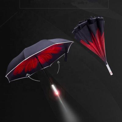 China Minimalist Acceptable Price OEM Accept Economic Windproof Travel Led Umbrella China Factory for sale