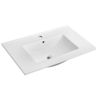 China Modern Manufacturer Ceramic Wash Basin Edge Bathroom Cabinet Vanity Basin Thinsulate Thinsulate for sale