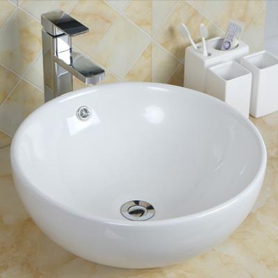 China Easy Clean Luxury Bathroom Sets Toilet Sink Basin Round Big Size Sale OEM Packaging Box Ceramic White Warm Finish Room Color Tech Support for sale