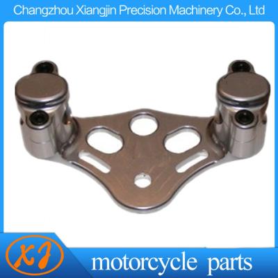 China Speedway Part Popular Light Weight CNC Billet Aluminum Speedway Bike Handlebar Clamp for sale