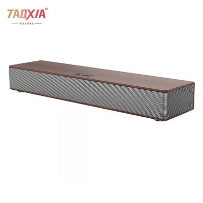 China 3D Surround Soundbar Multimedia Bass Speaker Subwoofer Wooden Box Home Theater WiFi Wireless smart Android Soundba for sale