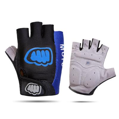 China Durable Recycling Gloves 2022 New Popularity Selling Products Lightweight Breathable Warm Half Finger Bike Recycling Gloves for sale