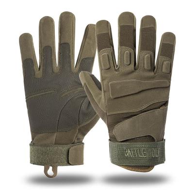 China Widely Used Top Quality Full Finger Military Army Full Finger Tactical Working Gloves for sale