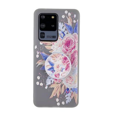 China Shockproof UV Printing Phone Cover With Stand For Samsung s21 s20 note ultra 20 ultra 10 9 8 S11 S10 plus A80 A71 A50 phone case for sale