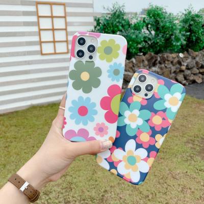 China Shockproof flower patterns design soft imd shell uv printer phone case wholesale cell phone covers for iphone cover case for sale