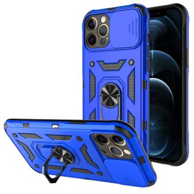 China 2022 Shockproof Armor Cover Phone Case 360 ​​Full Cover Luxury Branded Phone Case With Stand For iPhone 12 11 for sale