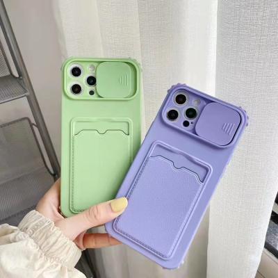 China Shockproof Hot Selling Phone Covers 2021 New OEM/ODM Built-in Shockproof Support Camera Four Corners iPhone 12 11 Phone Case for sale