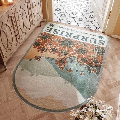 China High Quality 40*60cm Washable Morocco Printed Washable Area Rugs For Home for sale