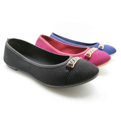 China High Quality Ladies Comfortable Round Around The Toe Ballet Flats Cheap Women's Flats Shoes Hot Sale for sale