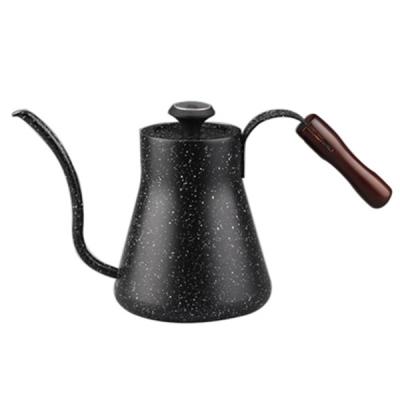 China Sustainable Stainless Steel Coffee Teapots Kettle And Teapot Pour Over , Gooseneck Kettle With Thermometer for sale