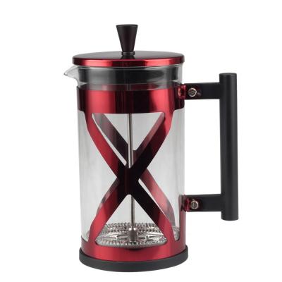 China Coffeeware Viable French Series Glass Coffee Press French Press For Espresso Coffee for sale