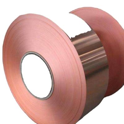 China Decoration YH-51 C1100 C1200 C1220 Strip 0.5mm Coil Red Copper Brass Sheet / Copper Strip Coils for sale