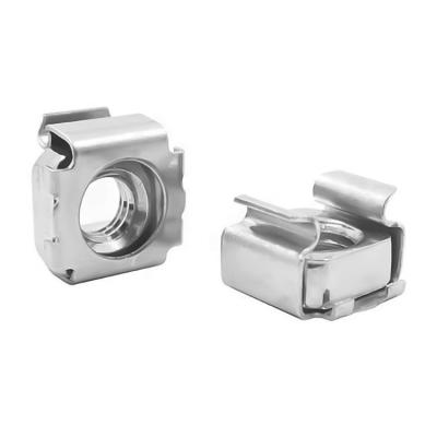 China YH-019 Heavy Industry Wholesale Fasteners Floating Clip Nut M6 A2 A4 Stainless Steel Cage Nuts for sale