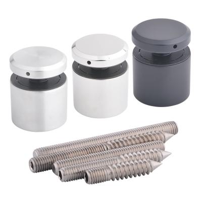 China YH-29 Diameter 50x40 Modern Adjustable Stainless Standoffs Fasteners For Railing Glass for sale