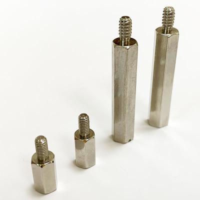 China Heavy Industry 10-24 Carbon Steel Threaded Hex Head Male Female Standoffs for sale