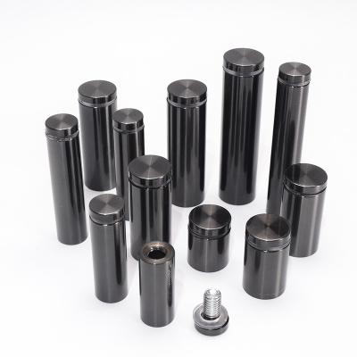 China The Different Types of Aluminum Stainless Steel Metal Fasteners Lead Glass Standoffs for sale