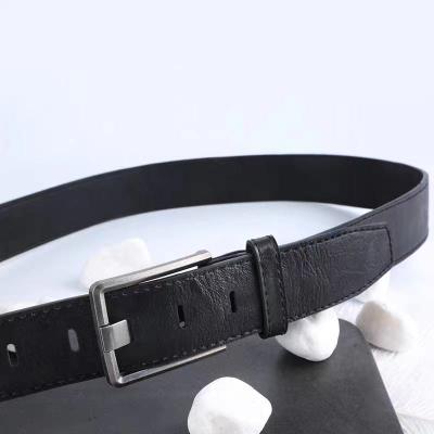 China Korean Fashion.Casual men's belt youth light grade upper simple fashion pin buckle leisure trend soft pants belt for sale