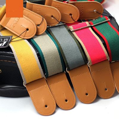 China OEM Service Acoustic Guitar Accessories Colorful Straps Printed Fashion Guitar Strap for sale