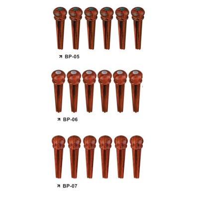 China Fashionable High Quality Wooden Guitar Accessories Guitar Pineapple Cocoa Tuning Pegs for sale