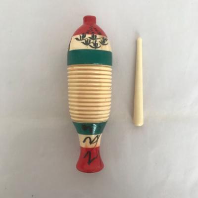 China Musical Instruments OEM Factory Direct Sales Percussion Instruments Wooden Sand Tube Frog Fish Orff Scratching Instruments for sale