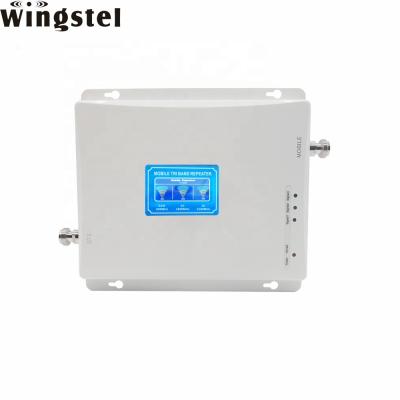 China Hot Selling White Indoor Use Model AWS Band 4 1700MHz 3g 4g Mobile Signal Booster Repeaters for sale