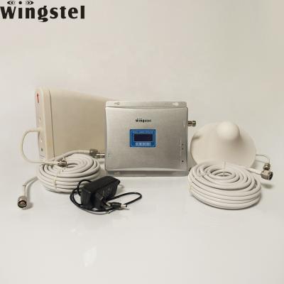 China 900MHz 1800MHz 2600MHz 4g LTE cell phone signal booster on hot sale 159 x101 X 29.6mm for sale