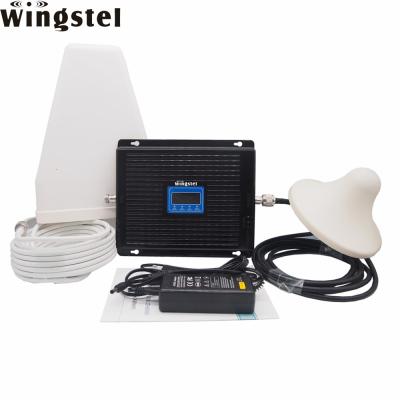 China Quad bnad 900/1800/2100/2600mhz wireless gps amplifier signal booster repeater 258 x 196 x 20 mm for sale