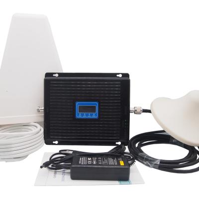 China Full band 900/1800/2100/2600mhz 258 x 196 x 20 mm mobile phone wifi gps signal booster signal repeater for sale